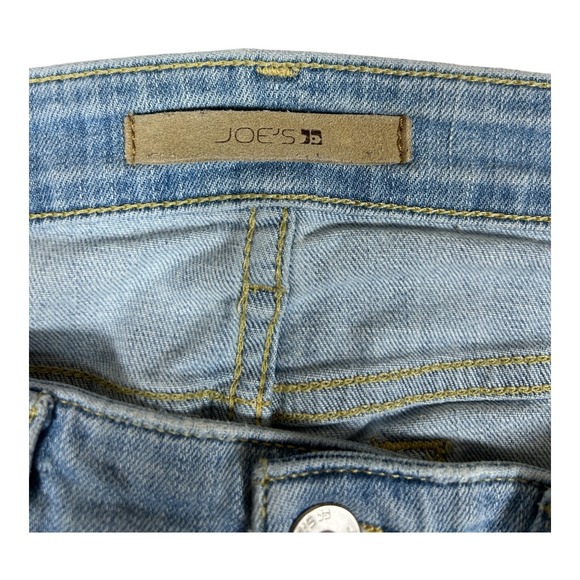 Joe's Jeans Felicity Skinny Ankle W30 Distressed Light Wash Stretch‎ Denim - Picture 4 of 9